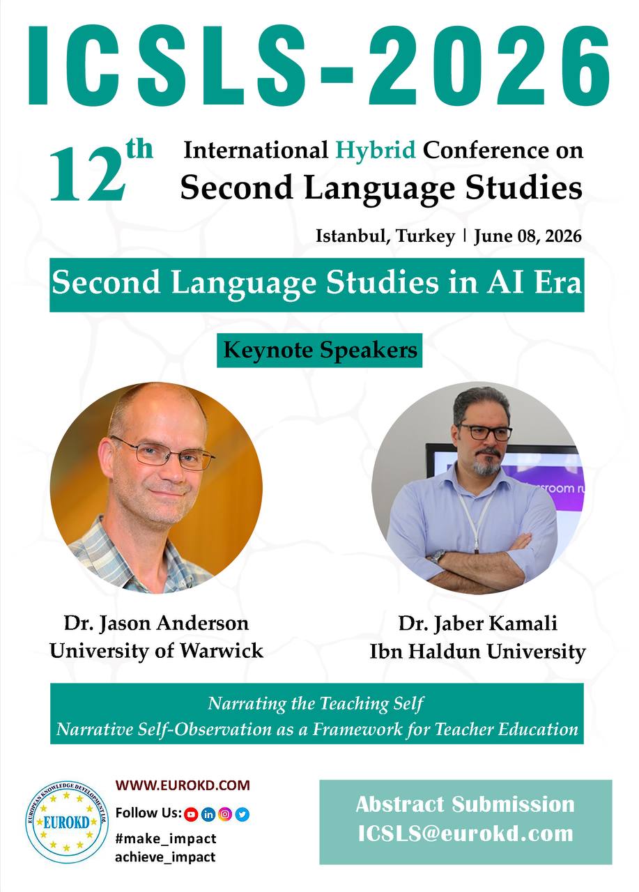12th International Hybrid Conference on Second Language Studies
